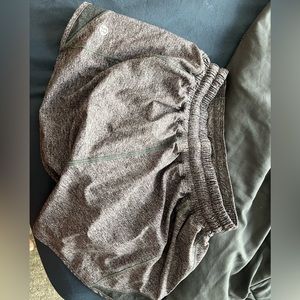 Grey Lululemon shorts
